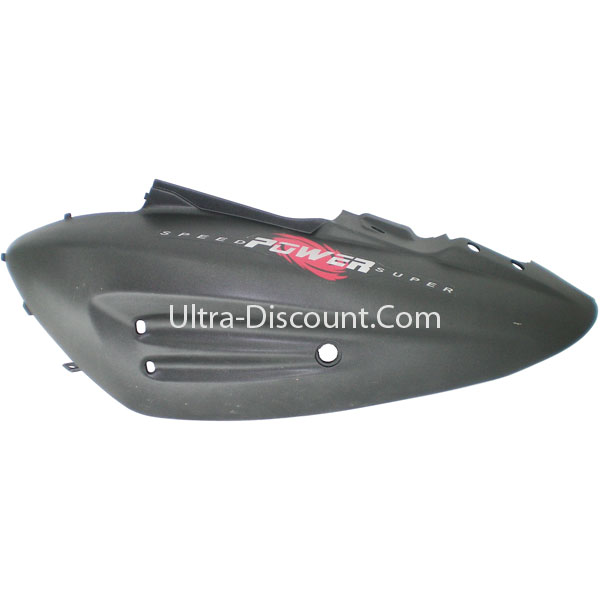 Carena fianco sinistro per scooter Jonway YY50QT-28B (nero, tipo1), Ricambi Scooter Jonway