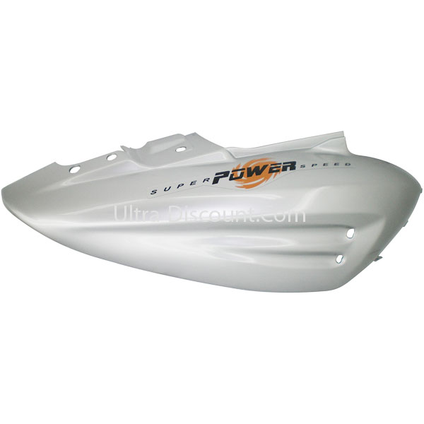 Carena fianco destro per scooter Jonway YY50QT-28B (grigio-arancio, tipo1), Ricambi Scooter Jonway