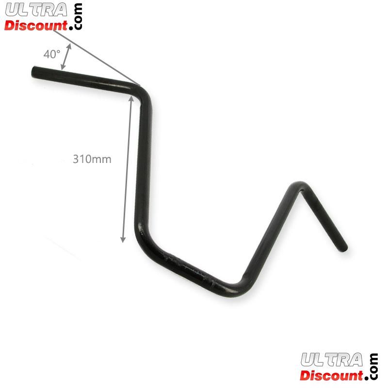 Manubrio per Citycoco (nero) 310mm, Ricambi Citycoco