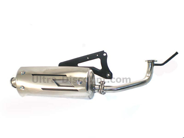 Marmitta per scooter cinese 50cc a 2 tempi, Parti di scooter cinesi