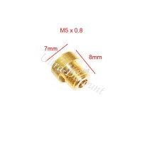 Lotto di 3 getti per quad Shineray (1.00-1.05-1.20) 