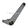 Supporto pinza freni posteriore per scotter Baotian BT49QT-9, Ricambi Baotian BT49QT-9