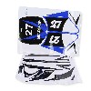 Kit decorazioni per Mini cross (blu), Ricambi Mini moto cross