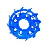 Turbina tuning blu per scooter cinese, Parti di scooter cinesi