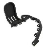 Poggiapiede sinistro nero per Quad Shineray 300cc ST-4E, Ricambi Quad Shineray 300