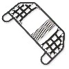 Poggiapiede per Quad Bashan 250cc (BS250AS-43), Ricambi Bashan 250cc BS250AS-43