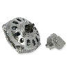 Campana frizione cromo + coperchio + pignone a 7 denti, Ricambi mini quad