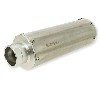 Silenziatore di scarico cromato per Skyteam Skymax Pro 50cc, Ricambi Dax Skymax