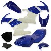 Carena per mini moto 47-49cc (blu-bianco), Ricambi Mini Moto