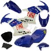 Carena per mini moto 47-49cc (blu-bianco), Ricambi Mini Moto