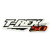 Adesivo Trex-50cc per Skyteam Trex (arancione-nero), Ricambi Trex Skyteam