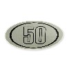 Adesivo 50cc per Skymini (grigio-nero), Ricambi Skymini Monkey - Gorilla