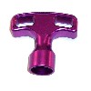 Manopola per avviamento a strappo di colore viola, Ricambi Racing mini ZPF