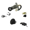 Blocchetto accensione completo per scooter Baotian BT49QT-12, Ricambi Baotian BT49QT-12