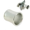 Air Funnel in alluminio per Pit Bike (Lunghezza: 57mm), Ricambi Pit Bike