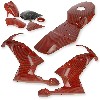 Carena Carbonio Special Edition per mini MT4 (rossa), Ricambi Pocket Blata MT4