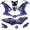 Carena Carbonio Special Edition per mini MT4 (blu), Ricambi Pocket Blata MT4