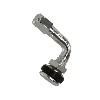 Valvola a gomito per pneumatico Tubeless (chrome), Ricambi Racing mini ZPF