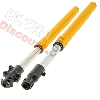 Steli forcella di Alta Qualità oro per asse di 12mm 740mm, Ricambi Pit Bike