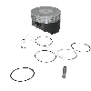 Kit Pistone con rivestimento in molibdene per Quad 107-110cc (tipo 1), Ricambi Quad 110cc - 125cc