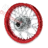 Cerchio posteriore per Pit Bike 12'' (tipo 1, rosso), Ricambi Pit Bike
