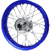 Cerchio posteriore per Pit Bike 14'' (tipo 1, blu), Ricambi Pit Bike