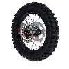 Ruota posteriore 14'' completa per Pit Bike AGB30 (nera), Ricambi Pit Bike