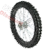 Ruota anteriore 19'' per Pit Bike AGB30 - Nero, Ricambi Pit Bike