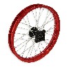 Cerchio anteriore 17'' per Pit Bike AGB30 (rosso), Ricambi Pit Bike