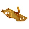Piastra inferiore motore per Pit Bike avente un motorino di avviamento (Oro), Ricambi Pit Bike