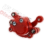 Pinza freno posteriore rosso per pocket quad, Ricambi mini quad