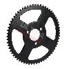 Corona rinforzata per  a 64 denti (passo piccolo), Ricambi Mini Moto