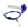 Manopola acceleratore rapida di qualità + cavo (blu), Ricambi Polini 911 GP3