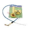 Manopola acceleratore rapida di qualità (oro) + cavo (blu), Ricambi Polini 911 GP3
