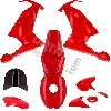Carena per mini MT4 rossa, Ricambi Moto Nitro