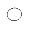 Segmento per mini moto MTA4 (Ø:36mm), Ricambi Pocket Blata MT4