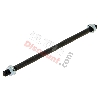 Asse ruota posteriore + dadi per mini moto, Ricambi Pocket Blata MT4