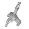 Braccio asse sinistro per quad Bashan 200cc (BS200S-3A), Ricambi quad Bashan 200cc BS200S3