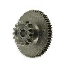 Pignone doppio per motorino di avviamento per Quad Bashan 200cc (BS200S-7), Ricambi quad Bashan 200cc BS200S7