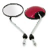 Lotto Specchietto retrovisore per Citycoco Shopper - Rosso, ricambi citycoco shopper M1P