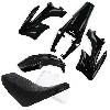 Carena + Sella per Pit Bike tipo AGB27 (nera), Ricambi Pit Bike