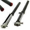 Steli forcella di Alte Qualità 800mm, asse di 15mm - Nero, Ricambi Pit Bike