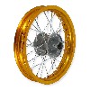 Cerchio posteriore per Pit Bike 14'' (oro, tipo 1), Ricambi Pit Bike