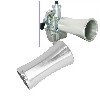 Air Funnel in alluminio per Pbr (Lunghezza: 100mm), Ricambi PBR Skyteam ZB Honda