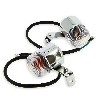 Indicatori di direzione Tuning Anteriori-Posteriori per PBR 50cc-125cc Bianchi, Ricambi PBR Skyteam ZB Honda