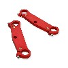 Coppia di teste forcella per mini moto Nitro (rosse), Ricambi Moto Nitro