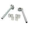 Bracci manubrio Tuning per mini moto (tipo 3, Alu), Ricambi Mini Moto