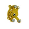 Pinza freno anteriore colore giallo per Quad elettrici, Ricambi ATV elettrici CRZ
