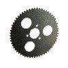 Corona rinforzata per mini moto a 60 denti (tipo 1, passo piccolo), Ricambi Pocket Blata MT4