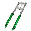 Forcella per mini moto cross verde, Ricambi Mini moto cross